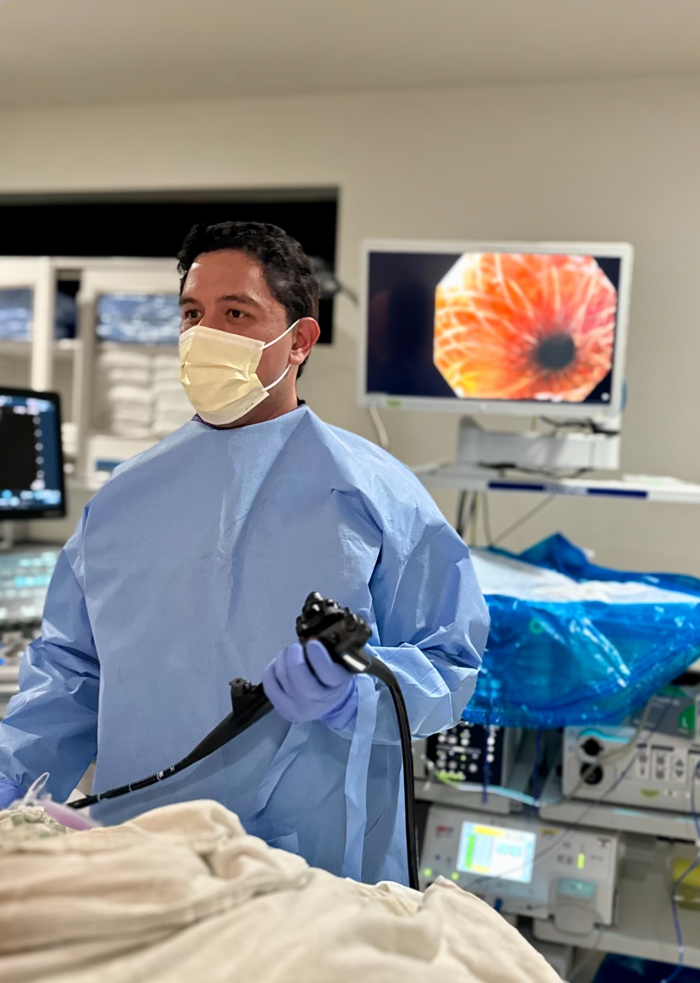 Dr. Juan Sanchez With Procedure