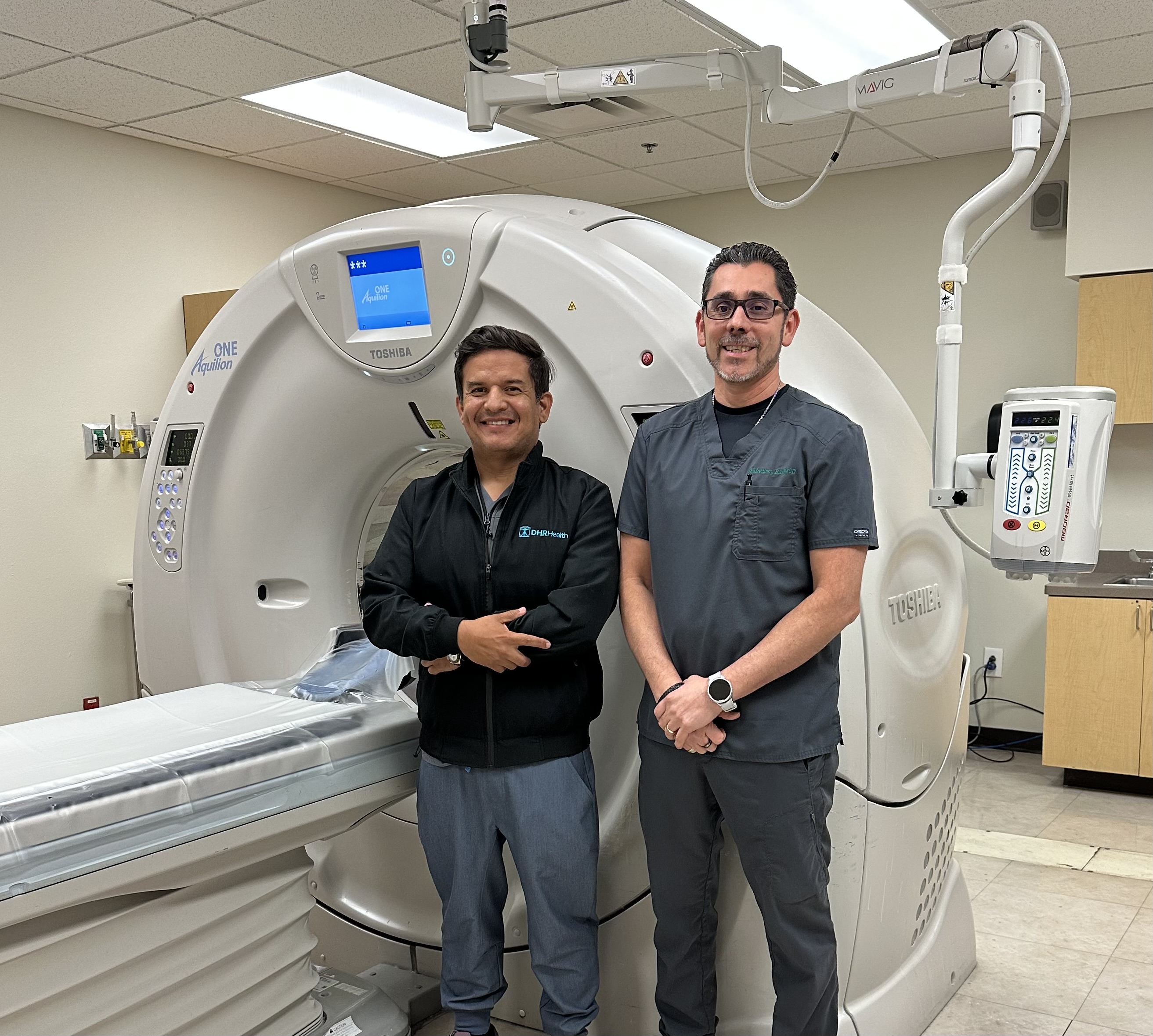 Dr. Vallejo And CT Coordinator